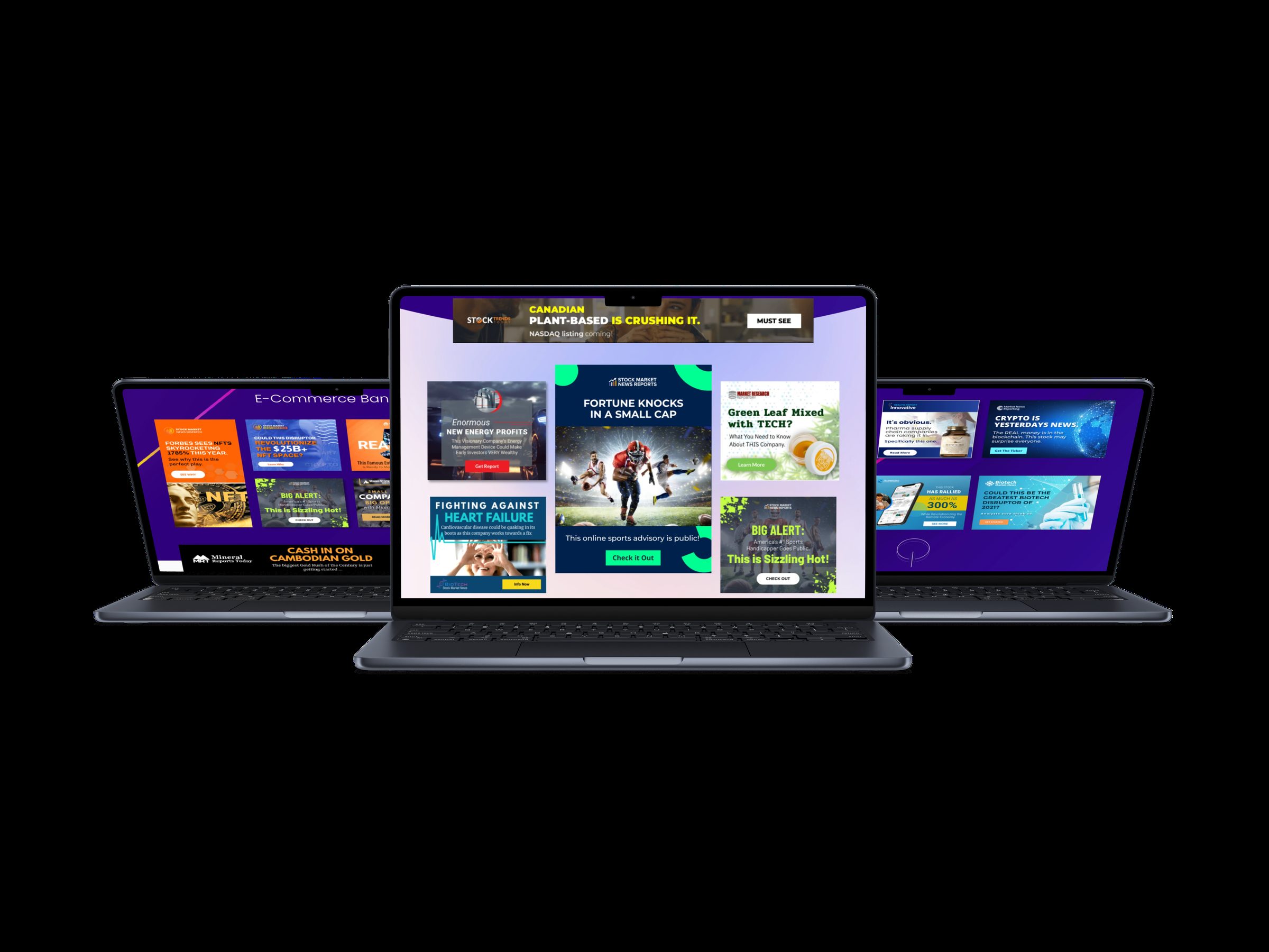 Banners and social creative